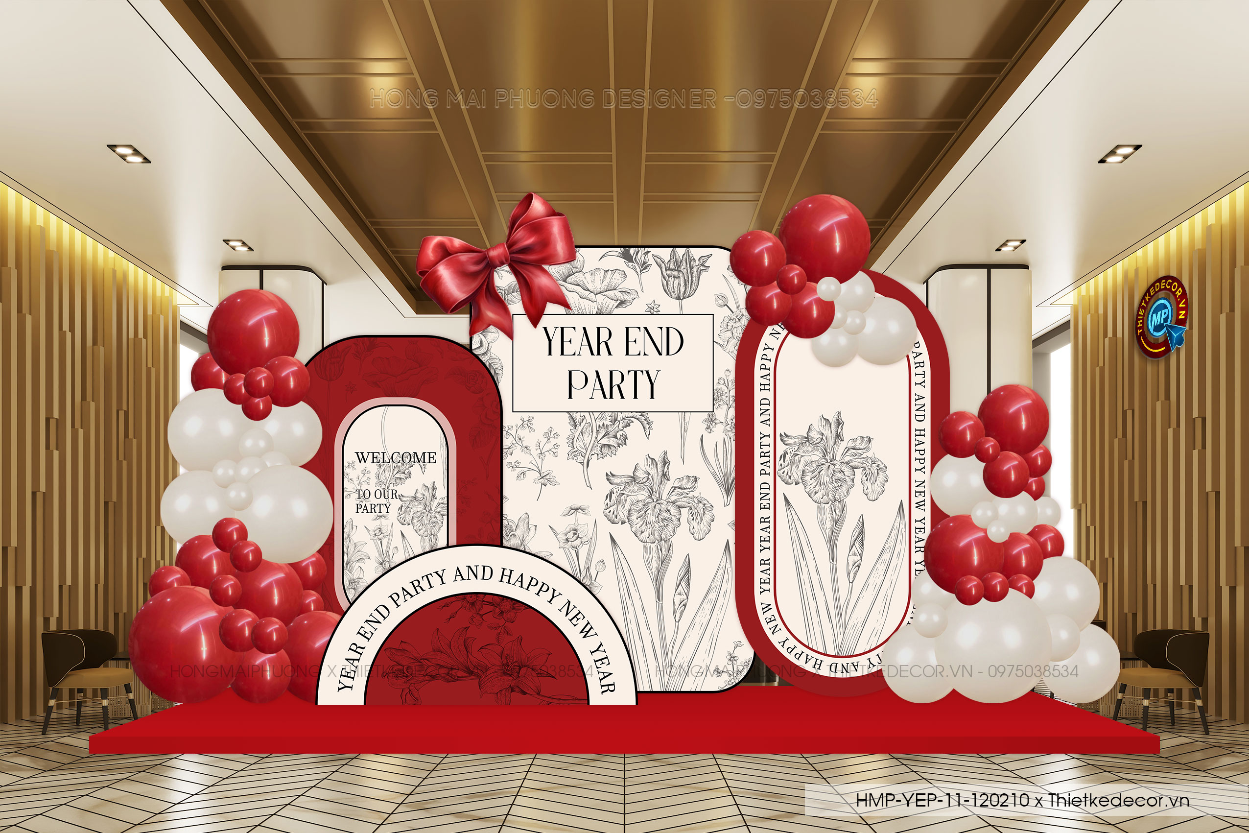 File thiết kế trang trí Tất Niên - Year end Party